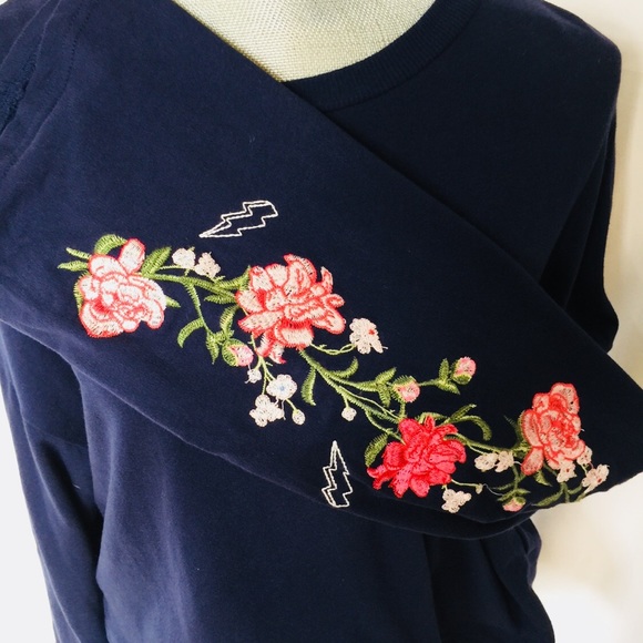 H&M Divided embroidered flowers - Picture 2 of 8